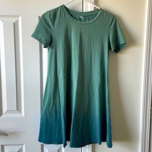 Ombré T-shirt Dress